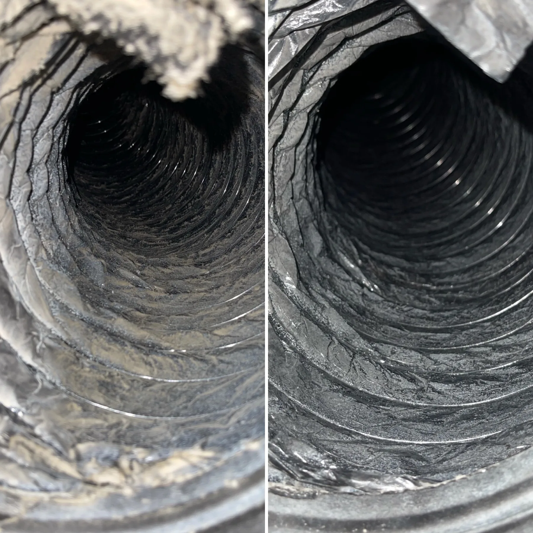 Duct cleaning result in Austin, Texas